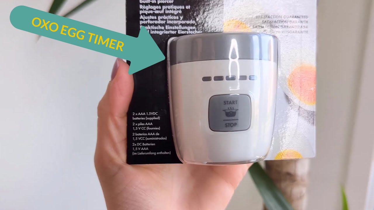 OXO Egg Timer with Piercer Review YouTube