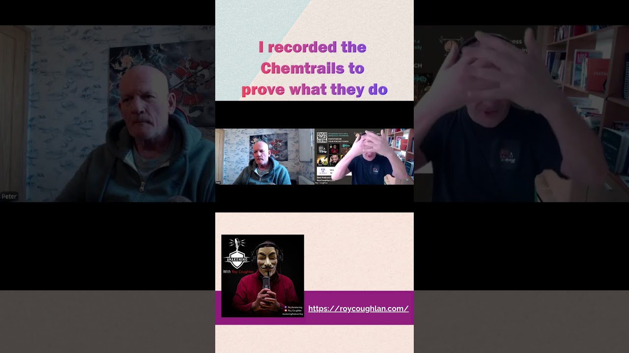 I recorded the Chemtrails to prove what they do