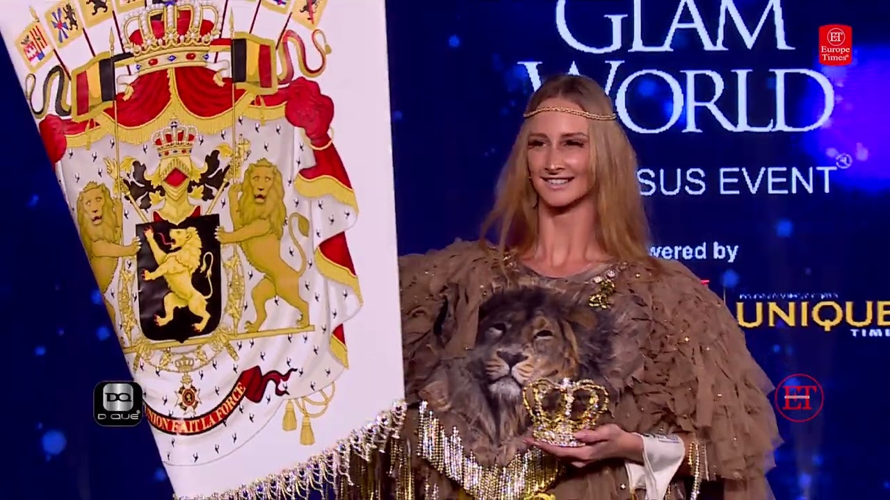 Miss Belgium in Miss Glam World 2022