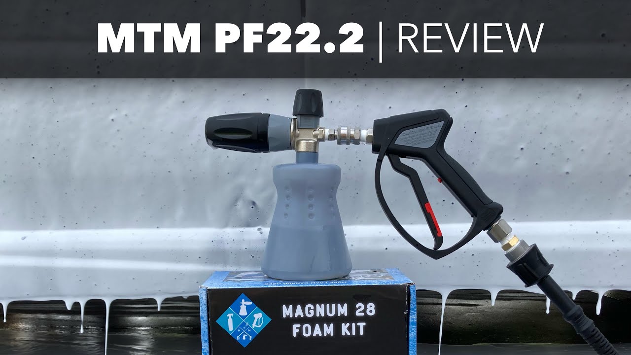 MTM Hydro PF22.2 | The Best Foam Kit - YouTube
