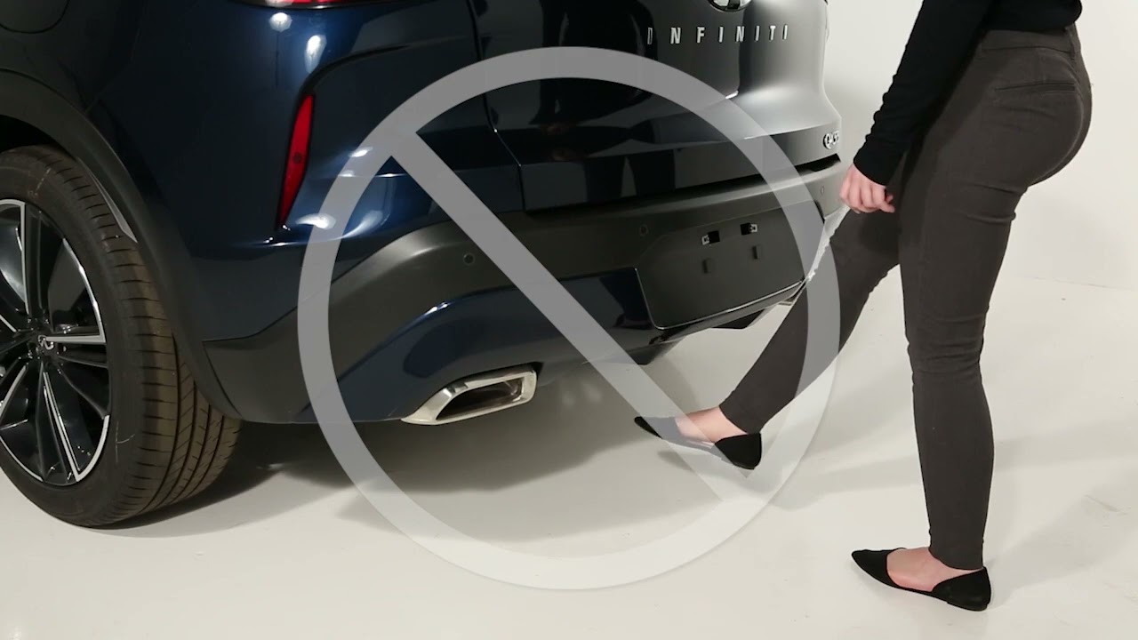 2023 INFINITI QX50 MotionActivated Liftgate (if so equipped) YouTube