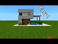 How to Build an Easy &amp; Modern House | Step by Step Guide #minecraft #gaming #mordenhouse 