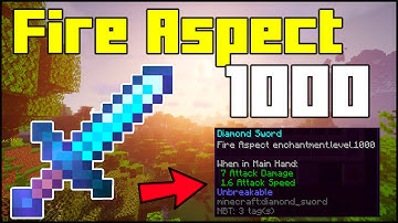 How To Get A Fire Aspect 1,000 Sword in Minecraft 1.16.5 (2024)