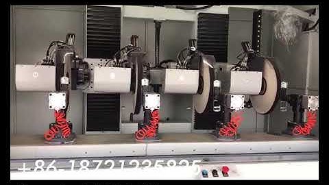 Zinc Alloy door handle plates Robotic Grinding and Auto polishing machine