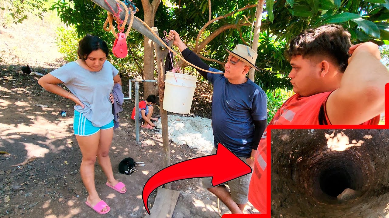 ¿Cómo va el pozo? ¿Encontramos agua? 😱