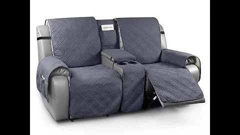 The Installation Video of 100% Waterproof Loveseat Recliner Cover with Console