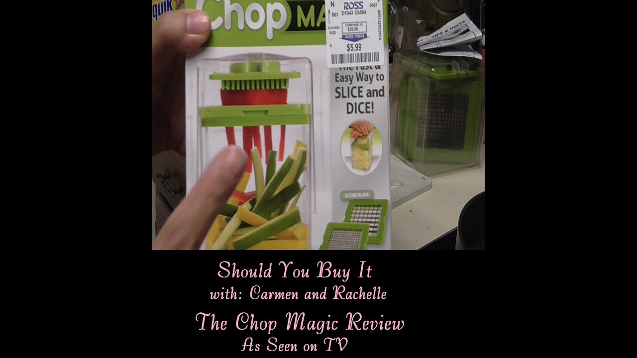 Chop Magic (Food Chopper) Review As Seen on TV YouTube