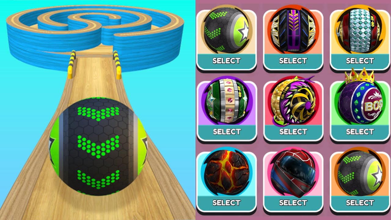 Going Balls Speedrun, Funny Fails Vs Challenge, Portal Run, Hard Level Android, iOS Gameplay 45