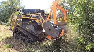 TWISTED METAL MULCHING! ABSOLUTELY SHOCKED WE HIT MORE METAL IN THIS OVERGROWN BACKYARD!