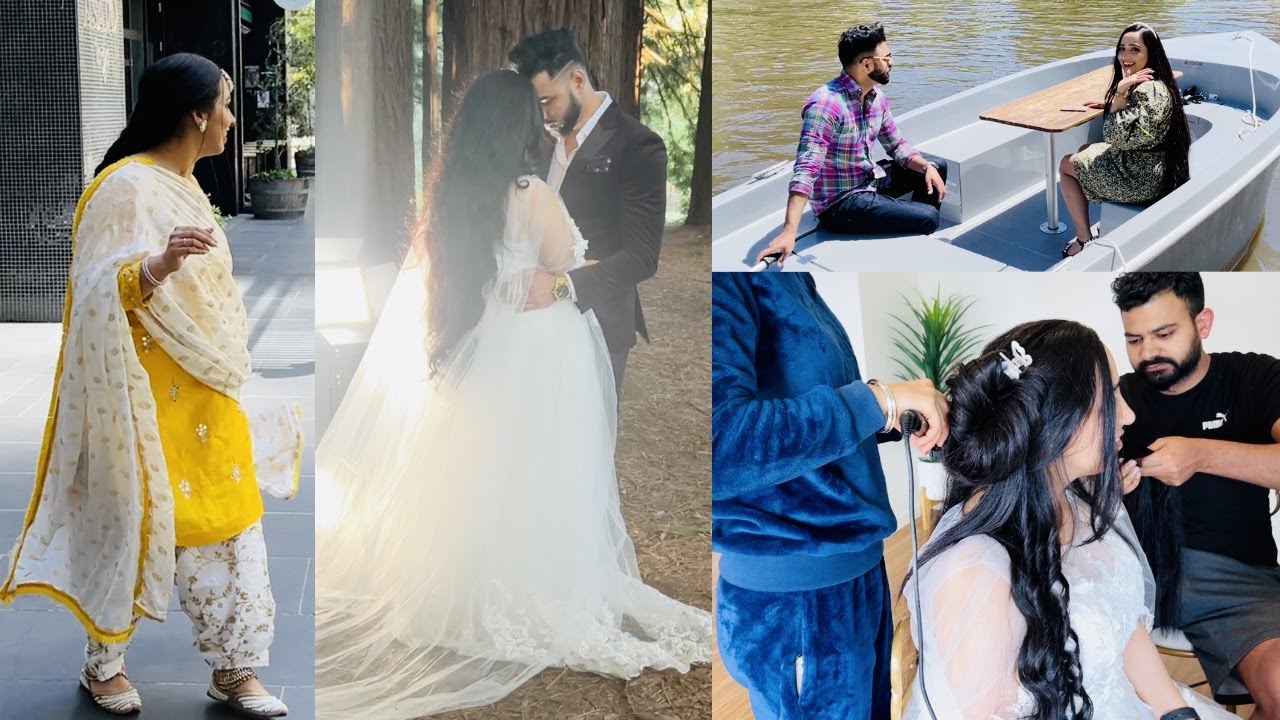 BRIDE GETTING READY FOR PRE WEDDING | FUNNY BTS | PUNJABI PRE WEDDING 2022 | GURKIRAT RANDHAWA