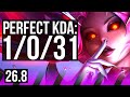 NAMI &amp; Vel'Koz vs RELL &amp; Ekko (SUP) | Perfect KDA: 1/0/31 | EUW Challenger | 26.8