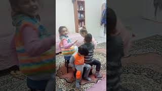 Sandalye Kapmaca Oynadık.. Ahsen Ve Osman Asaf Kaybettiler