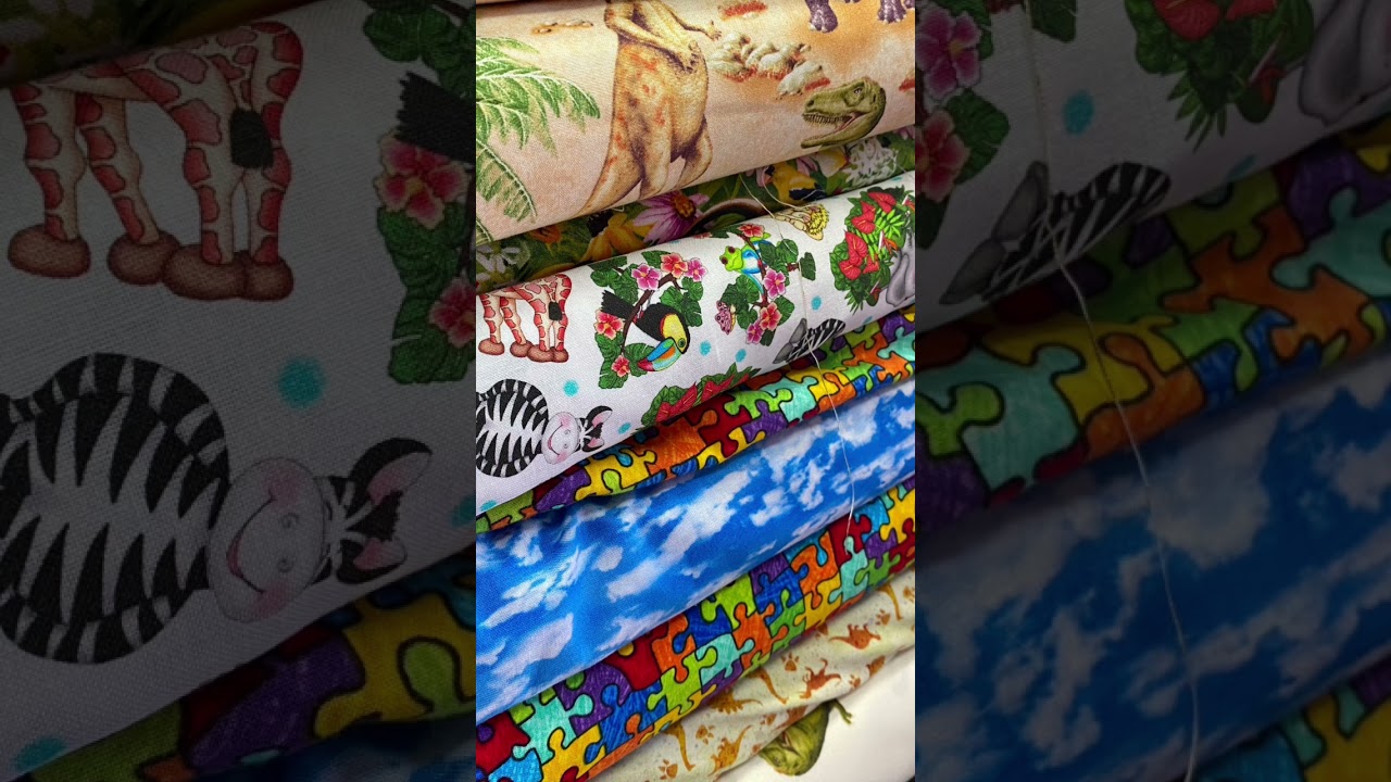 Fabric Shopping in the  Fashion District of  Los Angeles, California