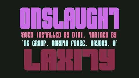 Laxity and Onslaught Intro 3 ! Commodore 64 (C64)