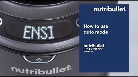 SmartSense Blender Combo | How to use auto mode