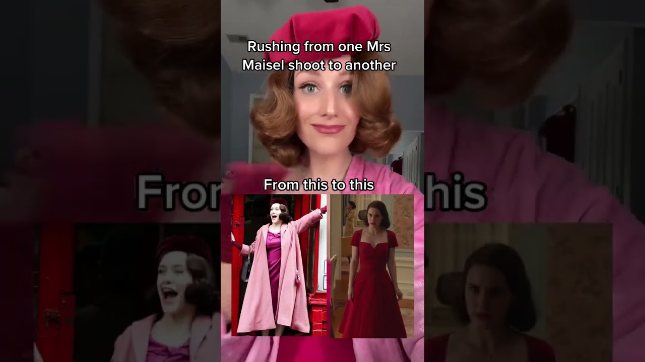 who remembers this show! the marvelous mrs maisel! #cosplay #sewing #makeup #cosplayinspo #vintage
