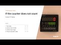 Autonics Tutorial : If the counter does not count_CT Series