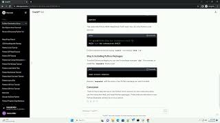 run python terminal linux