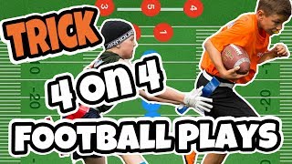 4 on 4 Flag Football Trick Plays