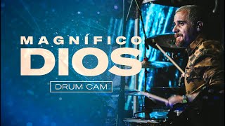 Video thumbnail of "Magnífico Dios - Kairos La Paz - Drum Cam - Chris Paredes"