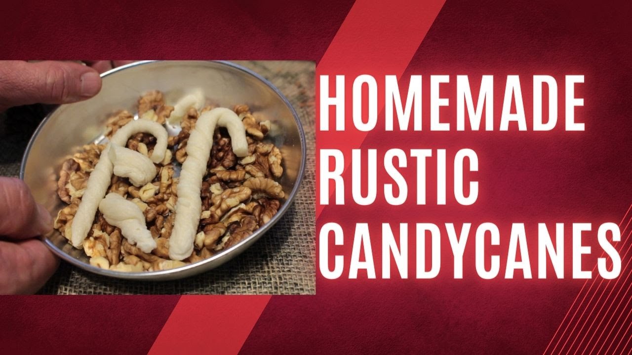 Rusty Candy Rustic Candy Canes - YouTube
