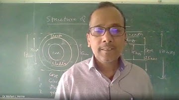 BTech2020 | The structure of optical fibre and Method  of propagation of Light  | Dr Mohan L Verma