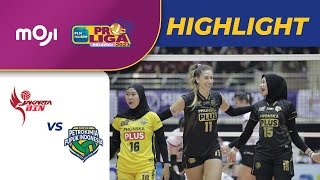 Jakarta BIN VS Gresik Petrokimia Pupuk Indonesia (2-3) | Highlight PLN Mobile Proliga 2023