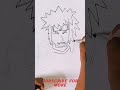 Drawing Minato namikaze from Naruto #viral #art #naruto