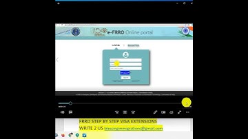 ✈️How to Apply for FRRO Step by step Foreigners Regional Registration Office✈️ #frro #shots