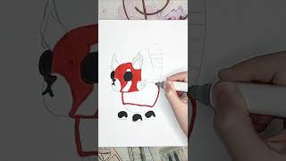 How to draw Toasty Red Panda | Adopt me!
