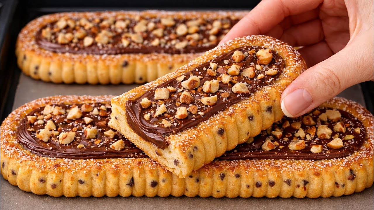 Печенье за ​​10 минут! Без масла! Вы будете готовить этот рецепт каждый день! Вкусное печенье!