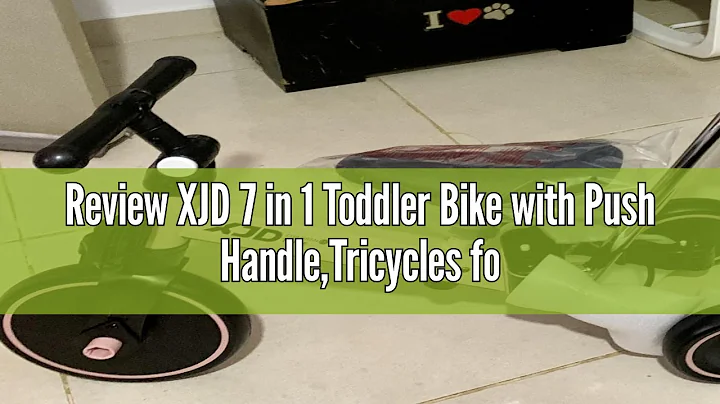 Review XJD 7 in 1 Toddler Bike with Push Handle,Tricycles for 1 to 3 Years Old, Toddler Tricycle wit
