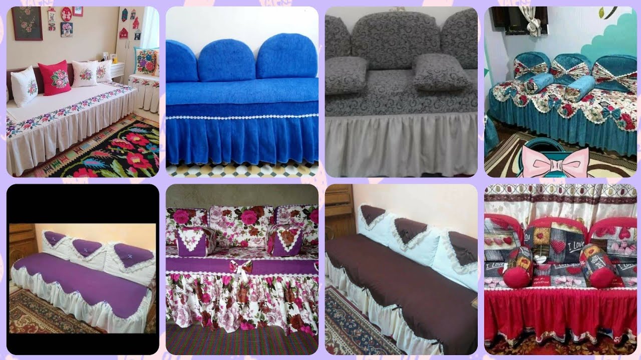 احدث موديلات والوان فرش كنب بلدى 2025💥 اجمل قصات فرش كنب بلدى بقماش الملايات روعه