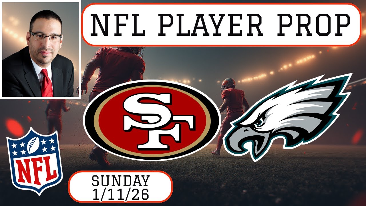49ers vs Eagles - NFL Game Prop | Raphael's Betting Picks & Predictions | Sunday 1/11/26