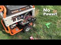 Generac XG10000e No Power/No Voltage - Fixed