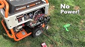 Generac Xg10000e Not Starting Surging Carburetor And Governor Issues Fixed Youtube