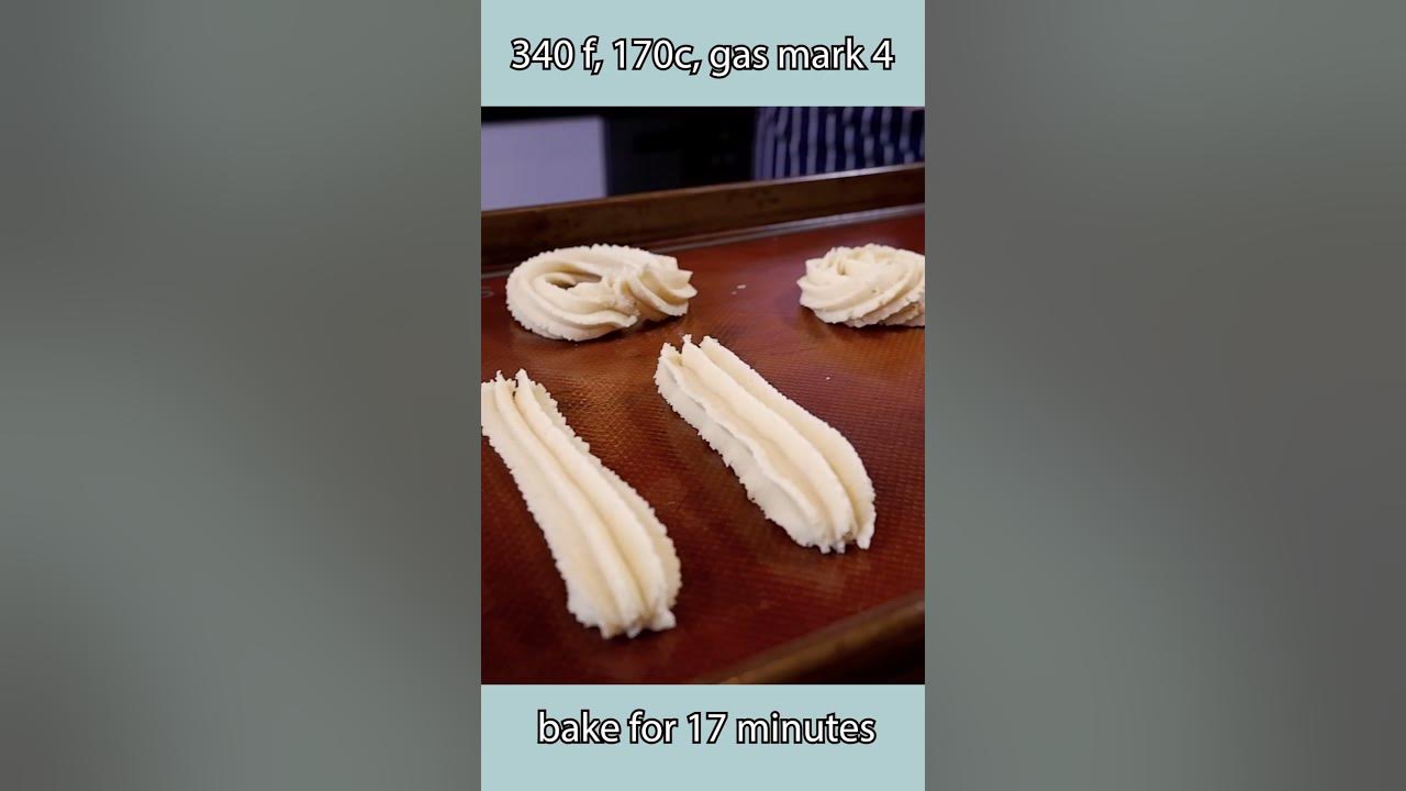 Viennese Whirl Butter Cookies, #shorts #baking #cookies #recipes #