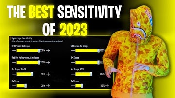 NEW UPDATE 2.7.0 !! BEST SENSITIVITY CODE + CONTROL SETTINGS PUBG MOBILE/BGMI
