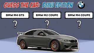 Guess the CAR  BMW Edition #1 | Car Quiz screenshot 4