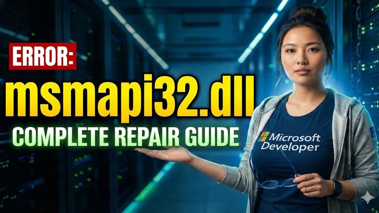 Fix msmapi32.dll MAPI Error! - YouTube