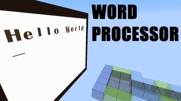 Showcase: Word Processor