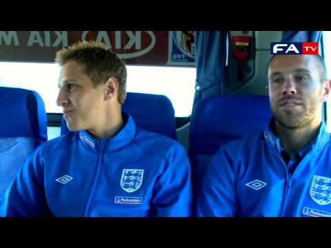 Michael Dawson and Matthew Upson return from the SOS Children's Village