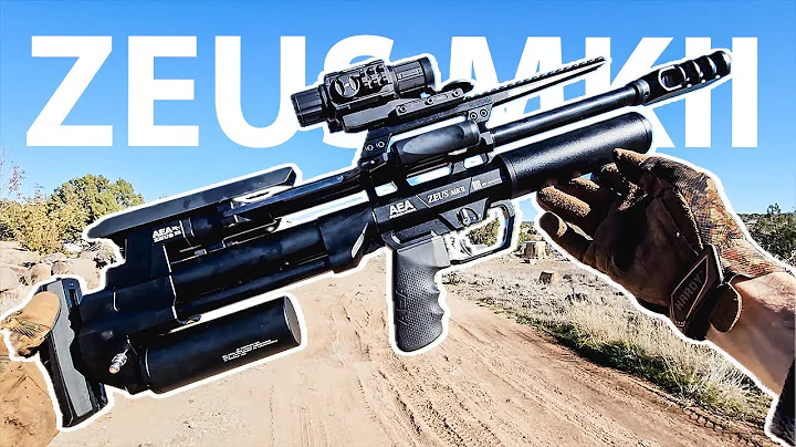 WORLDS MOST POWERFUL AIRGUN Version 2.0 💥😱 AEA ZEUS MKII .72 cal
