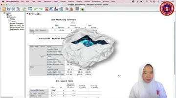 Tutorial Uji Chi-Square SPSS Part 2 | Analisis Output & Interpretasi Hubungan PHBS dengan Diare