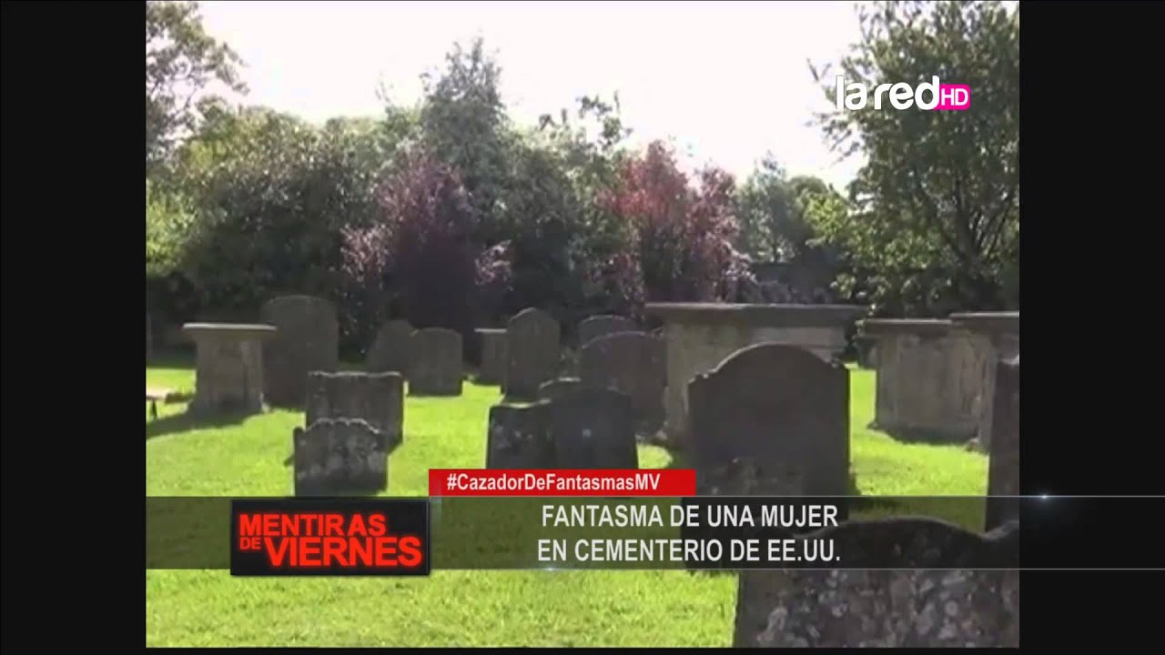 Video Dos Fantasmas Cazados En Un Cementerio