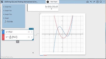 Graph Derivatives and Integrals (UPDATED VIDEO HERE: https://youtu.be/Dmv_0H7XNcs_)