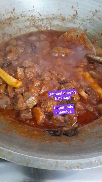 sambel goreng hati sapi