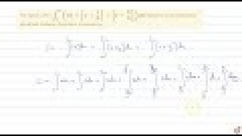 he value of l =`int_0^3([x]+[x+1/3]+[x+2/3])dx` where [.] denotes the greatest integer function...