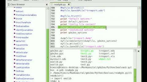 gedit as a python ide