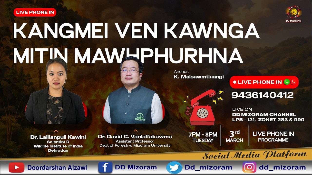 Live Phone-in Programme : Kangmei ven kawnga mitin mawhphurhna